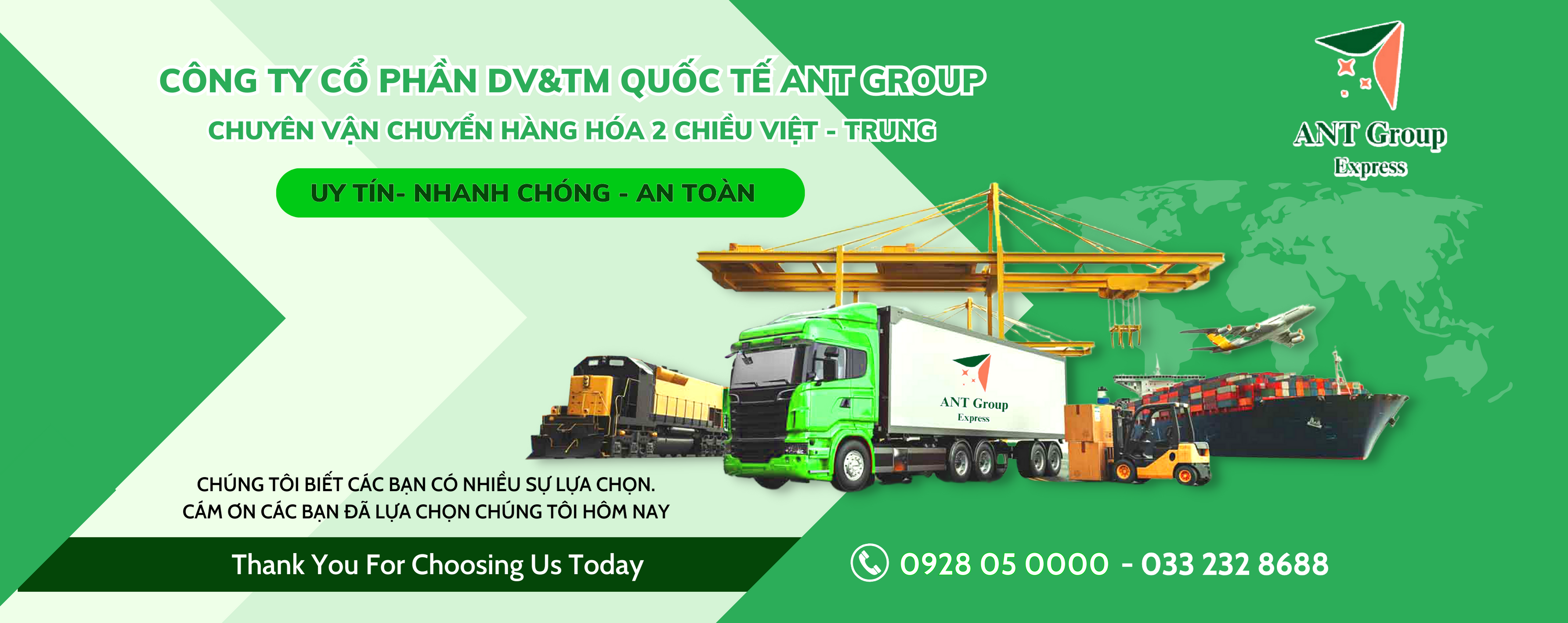 Dịch vụ vận chuyển hàng hóa từ Việt Nam sang Trung Quốc